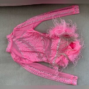 Sparkling Pink jazz Costume